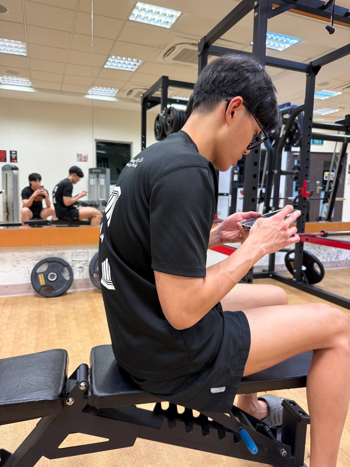 Me at the gym